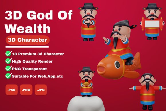 3D God of Wealth Chinese New Year: A Modern Twist on Tradition