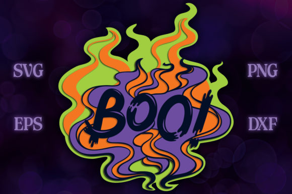 3D Halloween Typography - 4 SVG S: A Creative Solution for Spooky Designs