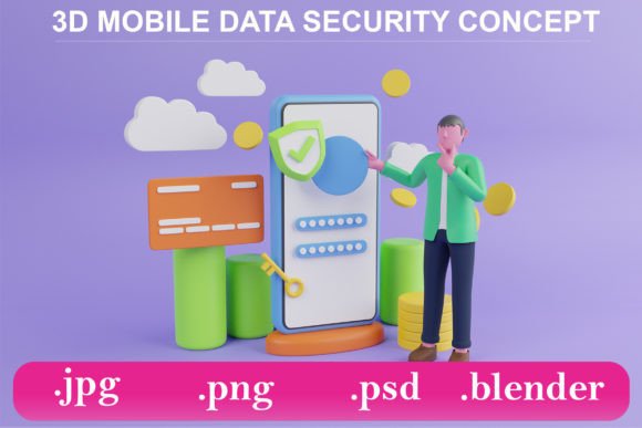 3D Mobile Data Security Protect