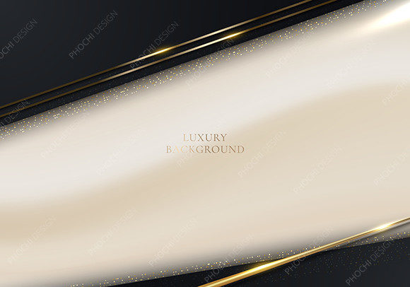 3D Modern Luxury Golden Template Design for High-End Visual Projects